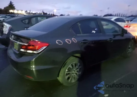 2013 Honda Civic Ex z USA, uszkodzony, nr VIN 19XFB2F84DE270262